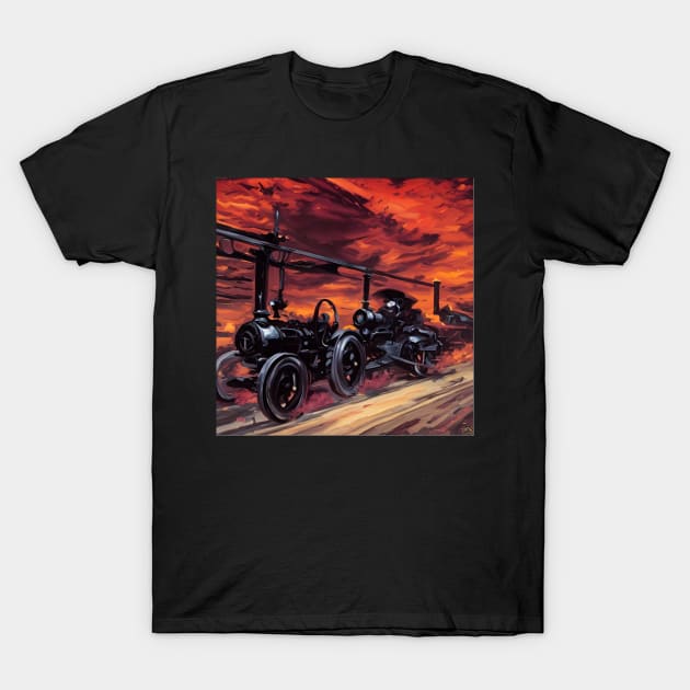 Traction racing T-Shirt by Glenbobagins